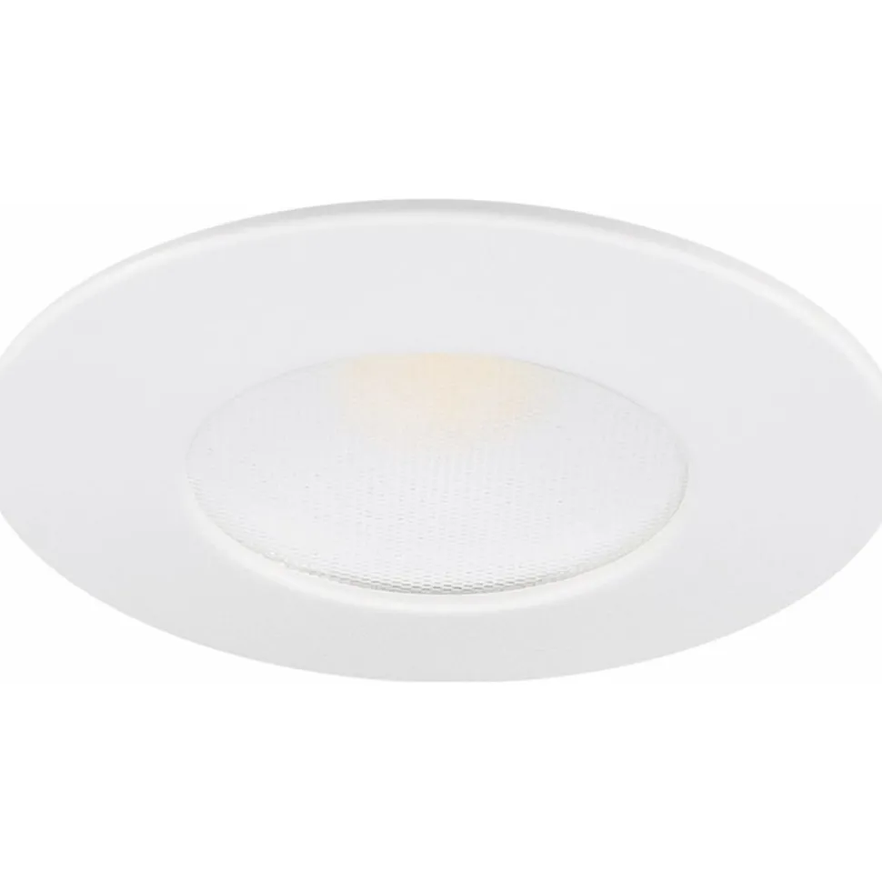 LED-alasvalo Malmbergs MD-231 5W, IP44, valkoinen
