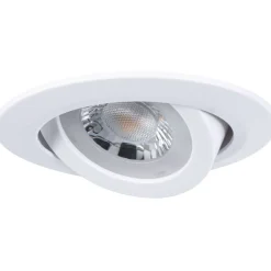 LED-alasvalo Paulmann Ø82mm kääntyvä 70° 4.8W 10x450lm himmennettävä 3000K valkoinen, 10kpl/pkt
