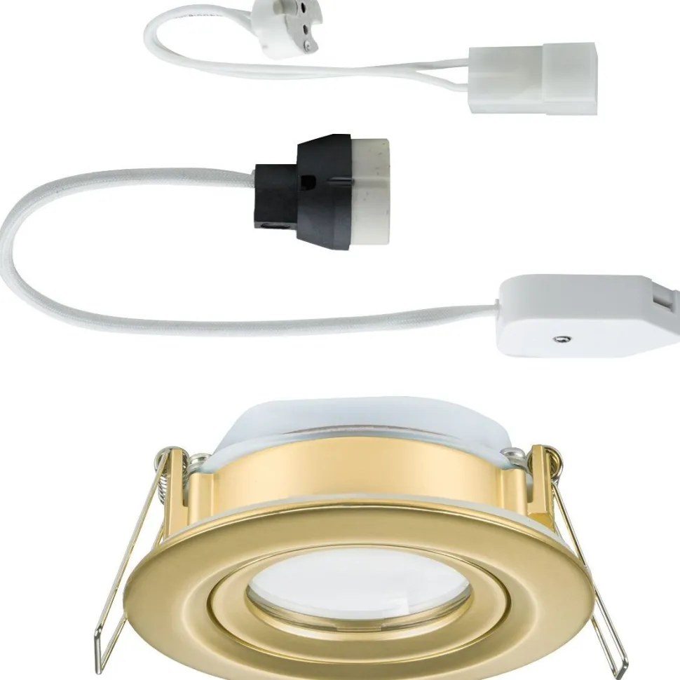 LED-alasvalo Paulmann Nova Plus IP65 Ø93mm 30° GU5.3/GU10 max. 35W 230/12V himmennettävä mattakulta