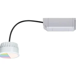 LED-alasvalo Paulmann Smart Home Zigbee 3.0, 50mm, 5.2W, 400lm, RGBW, himmennettävä, satiini