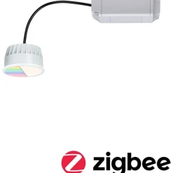 LED-alasvalo Paulmann Smart Home Zigbee 3.0, 50mm, 5.2W, 400lm, RGBW, himmennettävä, satiini