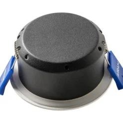 LED-alasvalo Airam Compact Ø80x38 mm IP65 5W/830 himmennettävä valkoinen