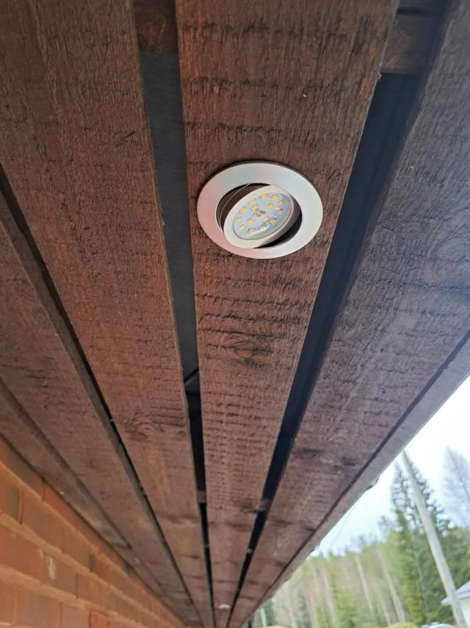 LED-alasvalo Briloner himmennettävä 5,5W IP23 alumiini