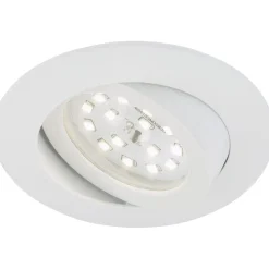 LED-alasvalo Briloner himmennettävä 5,5W IP23 valkoinen