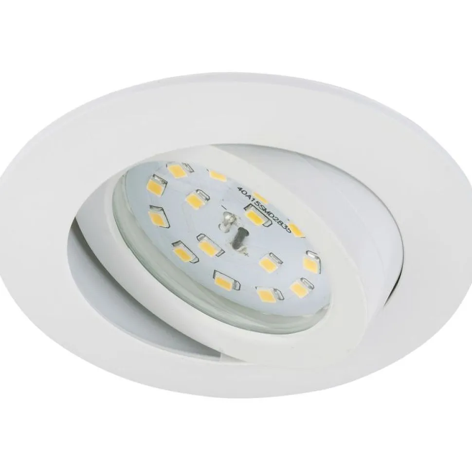LED-alasvalo Briloner 5 W kohdistettava valkoinen
