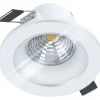 LED-alasvalo Eglo Salabate Ø88 mm 4000K valkoinen