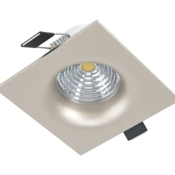 LED-alasvalo Eglo Saliceto 4000K harjattu teräs