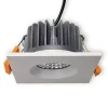 LED-alasvalo Ensto Velox ALS85WSD/3K 9W/830 85x85x47 mm IP44 valkoinen