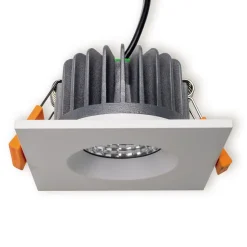 LED-alasvalo Ensto Velox ALS85WSD 9W/840 85x85x47 mm IP44 valkoinen