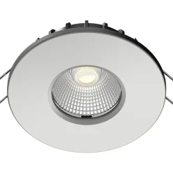 LED-alasvalo FocusLight Halo, 3 CCT, IP65/IP20, valkoinen