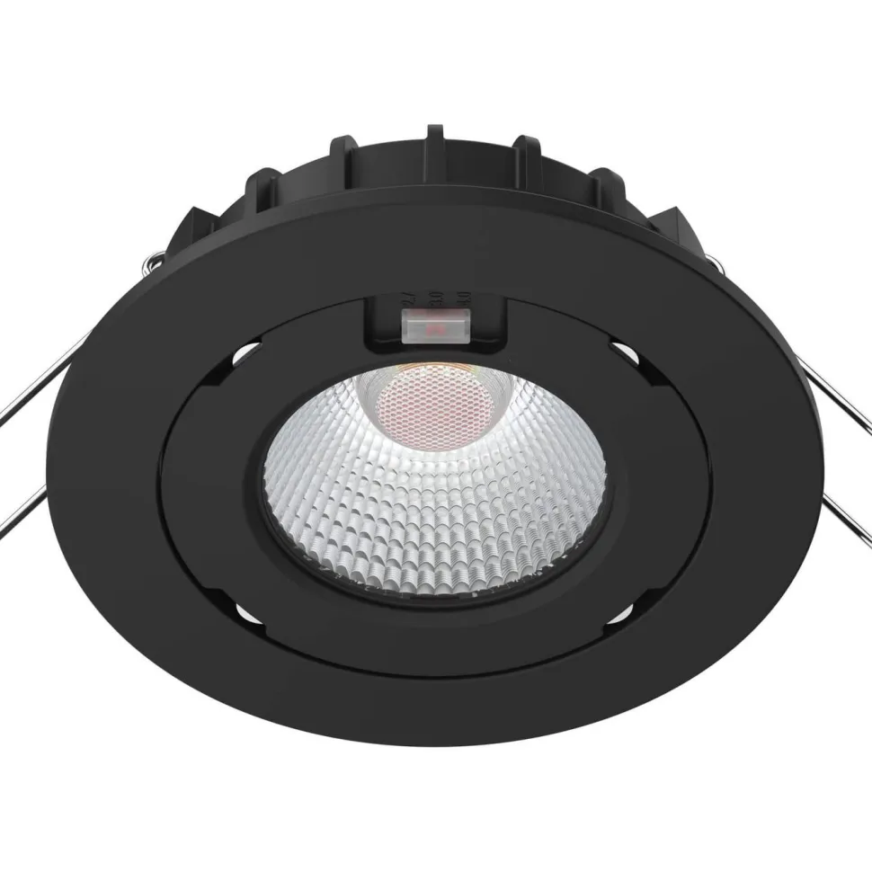 LED-alasvalo FocusLight Halo, 3 CCT, IP65/IP20, valkoinen