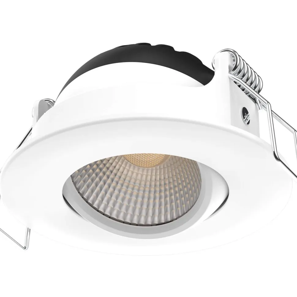 LED-alasvalo FocusLight Lumo, suunnattava, 3 CCT, IP65/IP20, musta