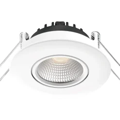 LED-alasvalo FocusLight Lumo, suunnattava, 3 CCT, IP65/IP20, musta