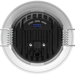 LED-alasvalo FocusLight Lumo, suunnattava, 3 CCT, IP65/IP20, musta