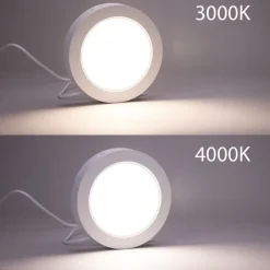 LED-alasvalo FTLIGHT Koala 6W 450lm 3000K/4000K IP43/IP20 himmennettävä