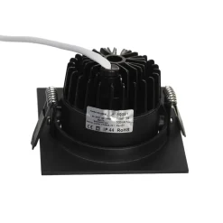 LED-alasvalo FTLIGHT QSPOT 5W IP44 4000K himmennettävä musta