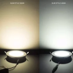 LED-alasvalo FTLIGHT Slim Style Basic 20W IP44 1400lm 4000K