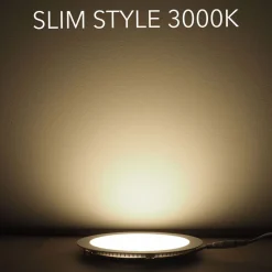 LED-alasvalo FTLIGHT Slim Style High Power 9W 4000K IP20/IP44 himmennettävä