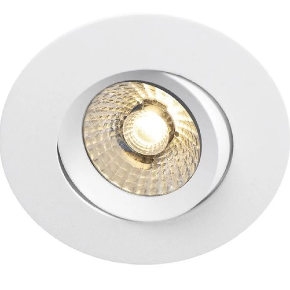 LED-alasvalo Hide-a-lite Comfort G3 Tilt 60° Tune valkoinen