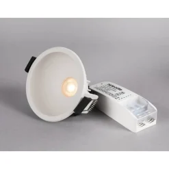 LED-alasvalo Hide-a-lite Globe G2 Recessed Tune valkoinen