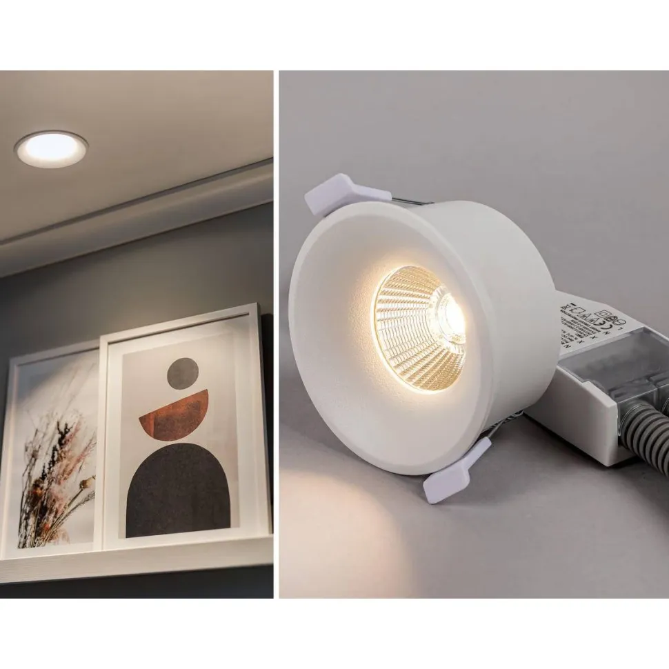 LED-alasvalo Hide-a-lite Optic Quick Deep ISO 4000K valkoinen