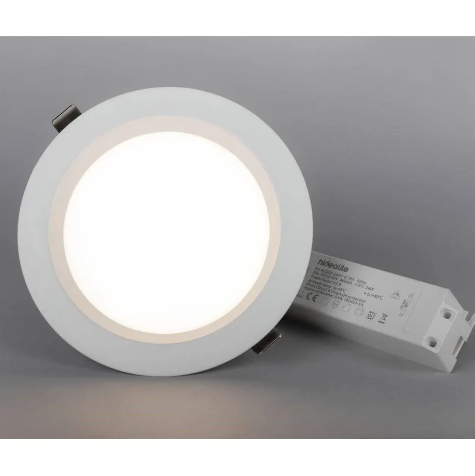 LED-alasvalo Hide-a-lite Plano Basic 190 valkoinen