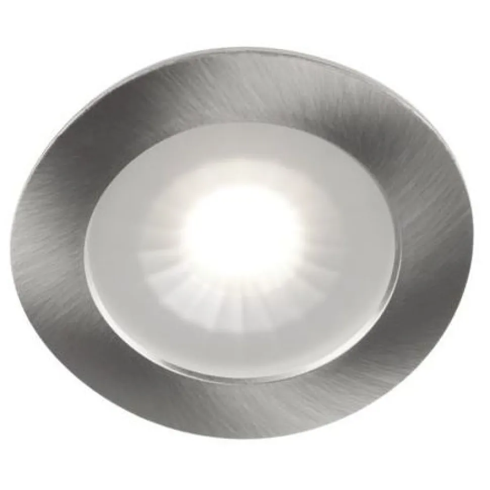 LED-alasvalo Hide-a-lite 1202 12V 4000K harjattu teräs