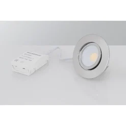 LED-alasvalo Malmbergs MD-230 5W, IP44, kromi