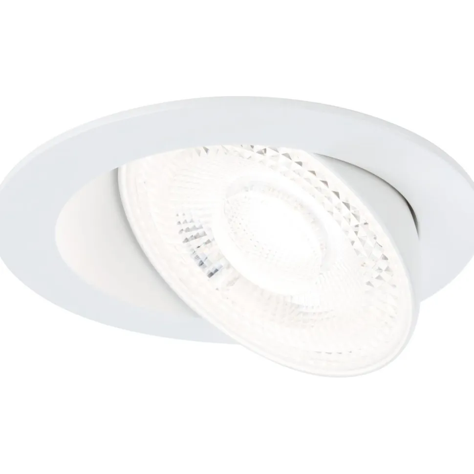 LED-alasvalo Paulmann Aumus Ø105mm upotettava 90° 5W 700lm himmennettävä 2700-6500K