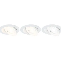 LED-alasvalo Paulmann Aumus Ø105mm upotettava 90° 5W 700lm himmennettävä 2700-6500K
