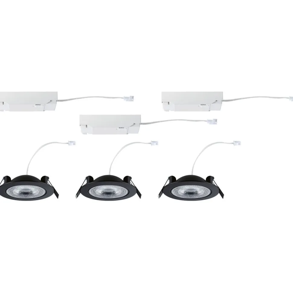 LED-alasvalo Paulmann Aumus Ø105mm upotettava 90° 5W 700lm himmennettävä 2700-6500K