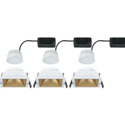 LED-alasvalo Paulmann Cole IP44 88x88mm 6W 470lm himmennettävä