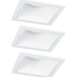 LED-alasvalo Paulmann Cole IP44 88x88mm 6W 470lm himmennettävä