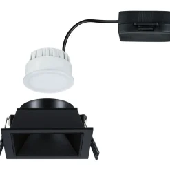 LED-alasvalo Paulmann Cole IP44 88x88mm 6W 470lm himmennettävä