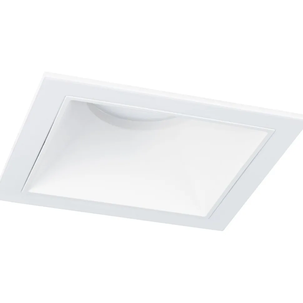 LED-alasvalo Paulmann Cole IP44 88x88mm 6W 470lm himmennettävä