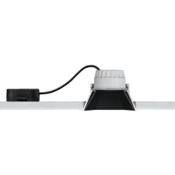 LED-alasvalo Paulmann Cole IP44 88x88mm 6W 470lm himmennettävä