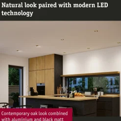 LED-alasvalo Paulmann Lanati Ø84mm upotettava 30° 6W 470lm 2700K
