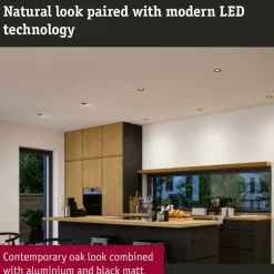 LED-alasvalo Paulmann Lanati Ø84mm upotettava 30° 6W 470lm 2700K