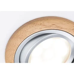 LED-alasvalo Paulmann Lanati Ø84mm upotettava 30° 6W 470lm 2700K