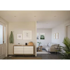 LED-alasvalo Paulmann Lanati Ø84mm upotettava 30° 6W 470lm 2700K