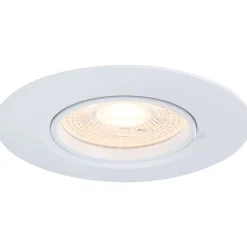 LED-alasvalo Paulmann Ø90mm GU10 max. 10W upotettava musta, 3kpl/pkt