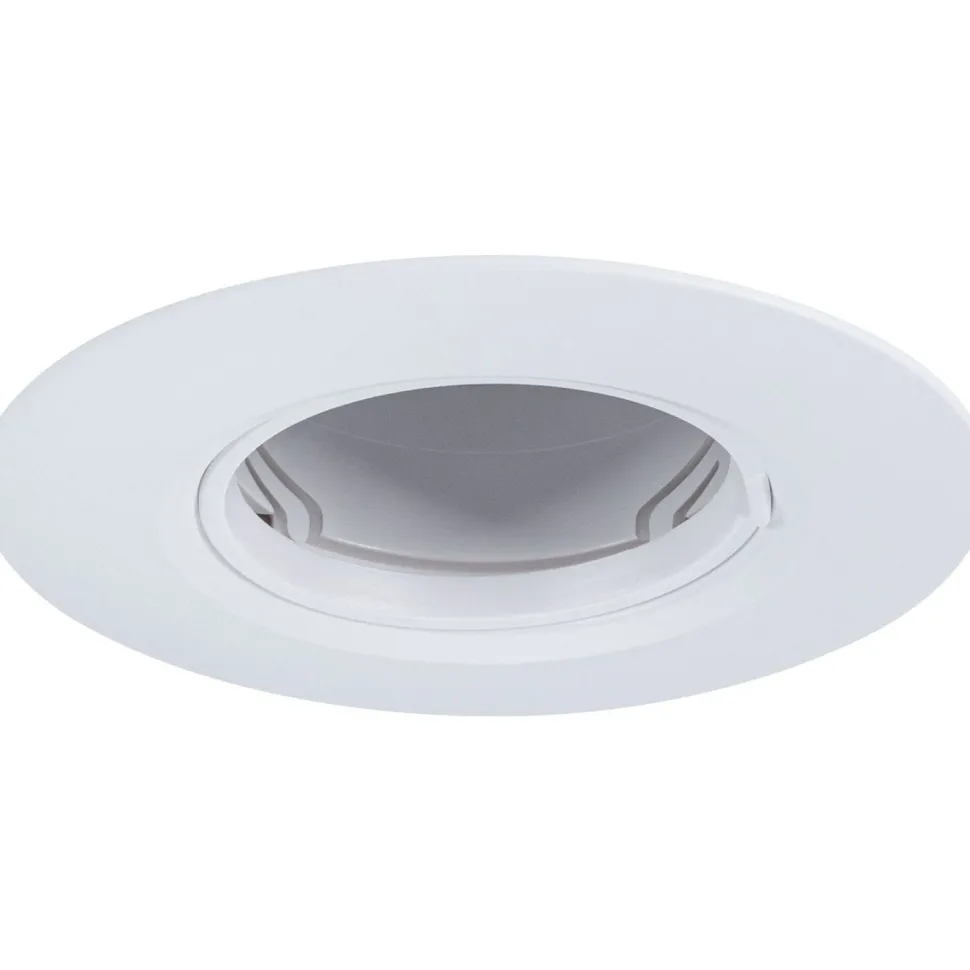 LED-alasvalo Paulmann Ø90mm GU10 max. 10W upotettava musta, 3kpl/pkt
