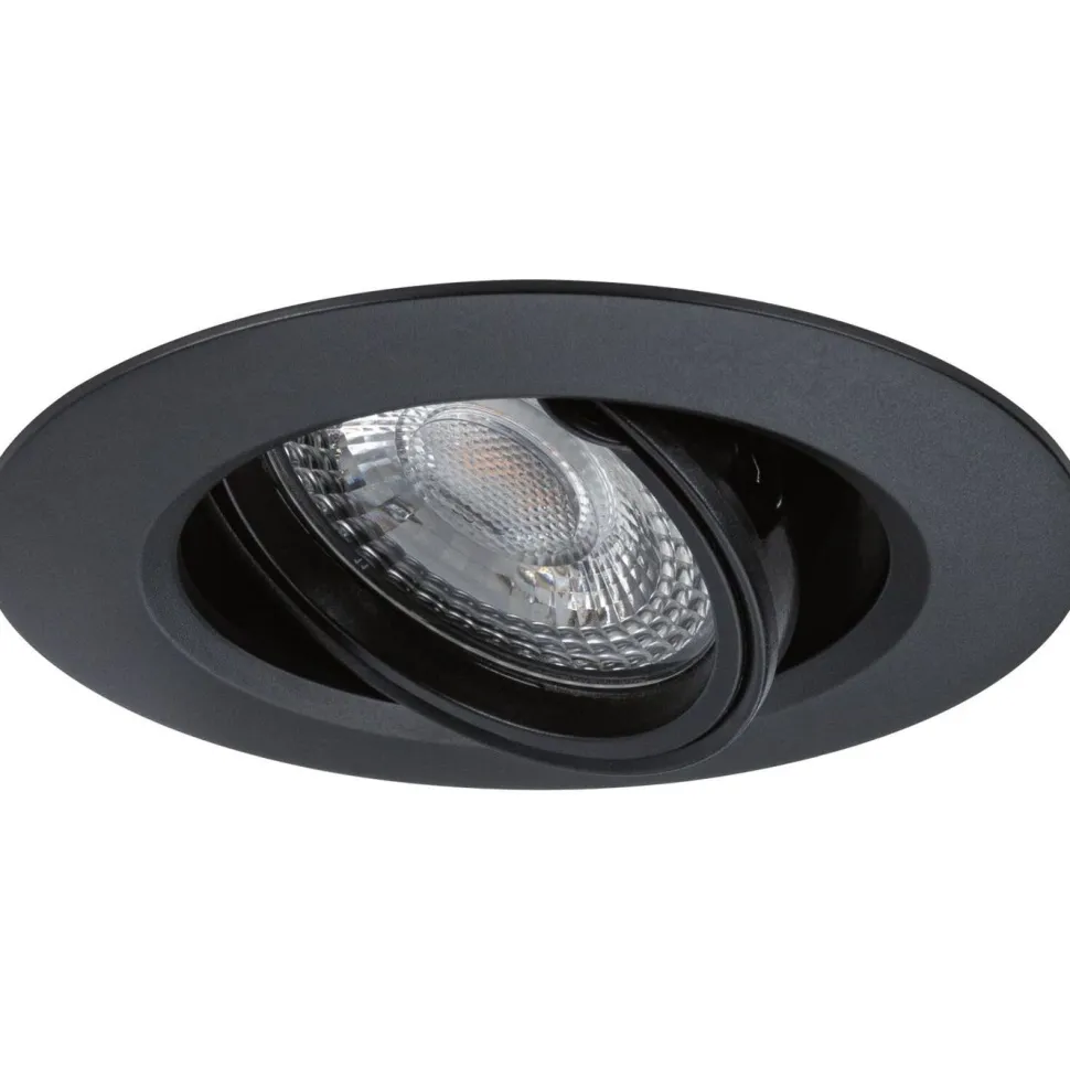 LED-alasvalo Paulmann Ø90mm kääntyvä 30° GU10 max. 10W upotettava, eri vaihtoehtoja