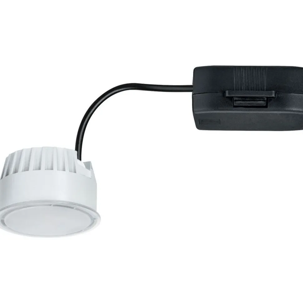 LED-alasvalo Paulmann Nova Coin, 51mm, 6W, 470lm, 2700K, himmennettävä, satiini