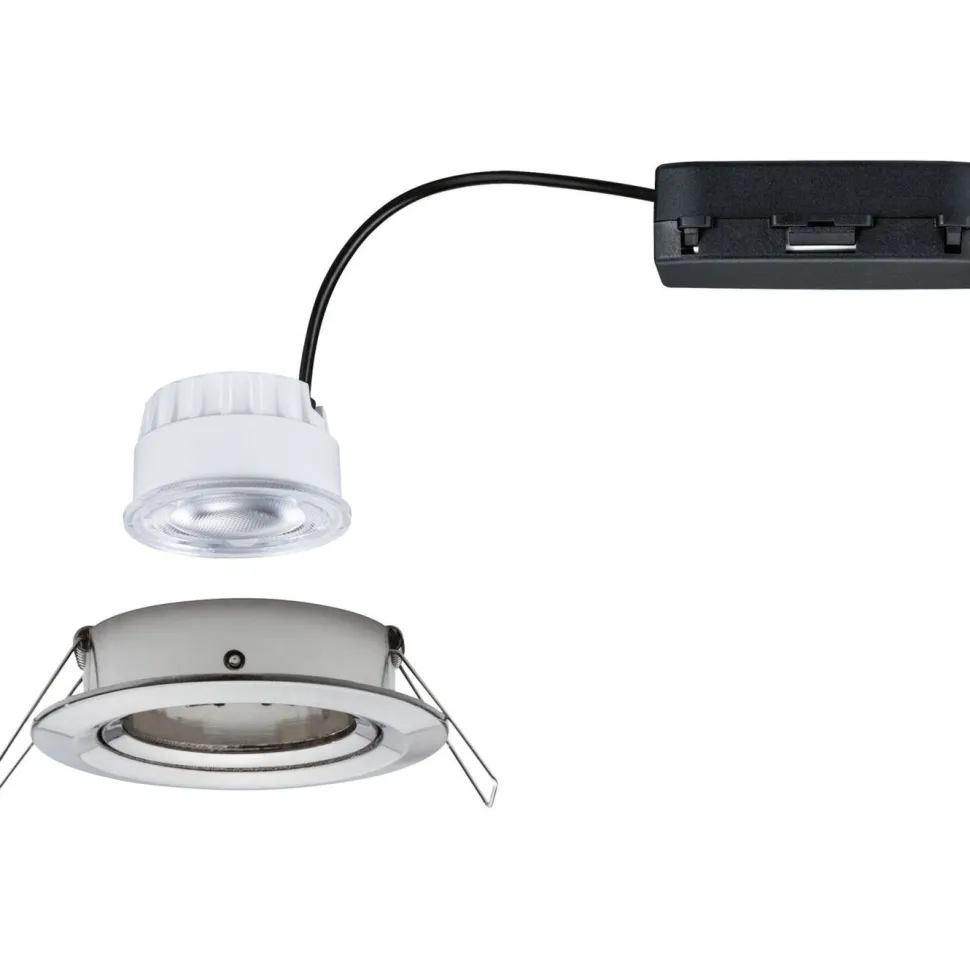 LED-alasvalo Paulmann Nova Coin Ø84mm 50° 2.8W 505lm 4000K upotettava