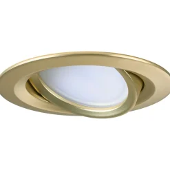 LED-alasvalo Paulmann Nova Coin Ø84mm 50° 6W 470lm 2700K upotettava mattakulta 3kpl/pkt