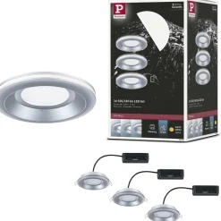 LED-alasvalo Paulmann Sormus IP65 Ø100mm 4.8/1.5W 560lm/180lm 3000K upotettava