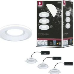 LED-alasvalo Paulmann Sormus IP65 Ø100mm 4.8/1.5W 560lm/180lm 3000K upotettava