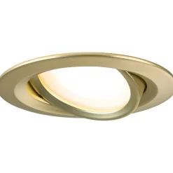 LED-alasvalo Paulmann 3-Step-Dim Nova Coin Basic Ø84mm 50° 6W 470lm 2700K himmennettävä upotettava mattakulta 3kpl/pkt