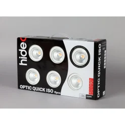 LED-alasvalosarja Hide-a-lite Optic Quick ISO 6-pack 3000K valkoinen